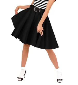 1950's Black Rock "N' Roll Skirt