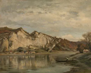 ANTIQUE AUTUMN SCENE