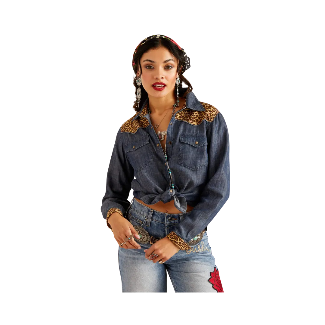 Ariat Women's Layla Rose Rodeo Quincy Chambray Shirt