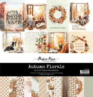 Autumn Florals 12x12 Paper Collection 32961