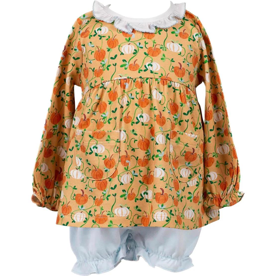 Autumn Vine Girl Bloomer Set