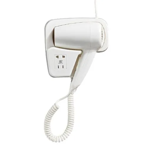 Bathroom Wall Mounted Electric Hair Dryer with Holder