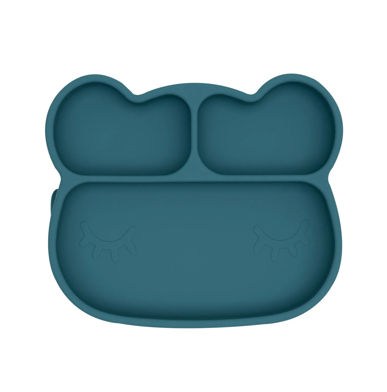 Bear Stickie® Plate - Blue Dusk