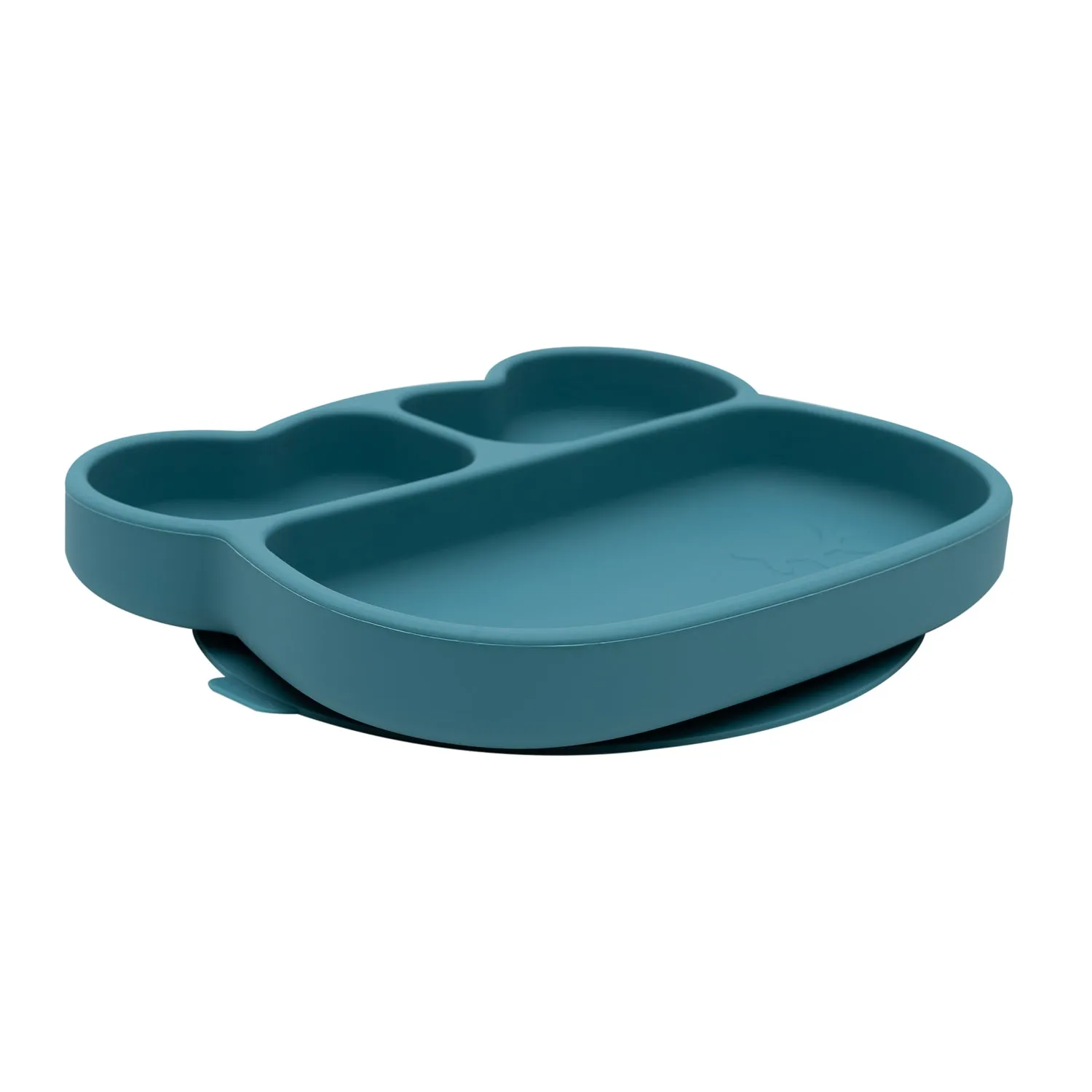 Bear Stickie® Plate - Blue Dusk