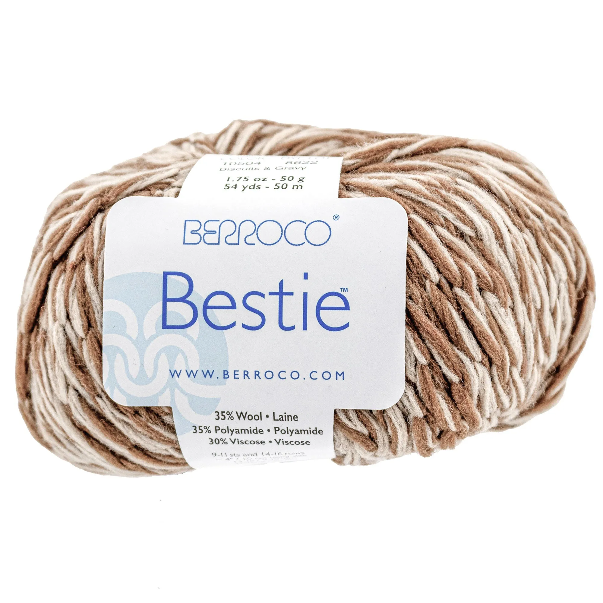 Berroco Bestie Yarn - 10504 Biscuits & Gravy