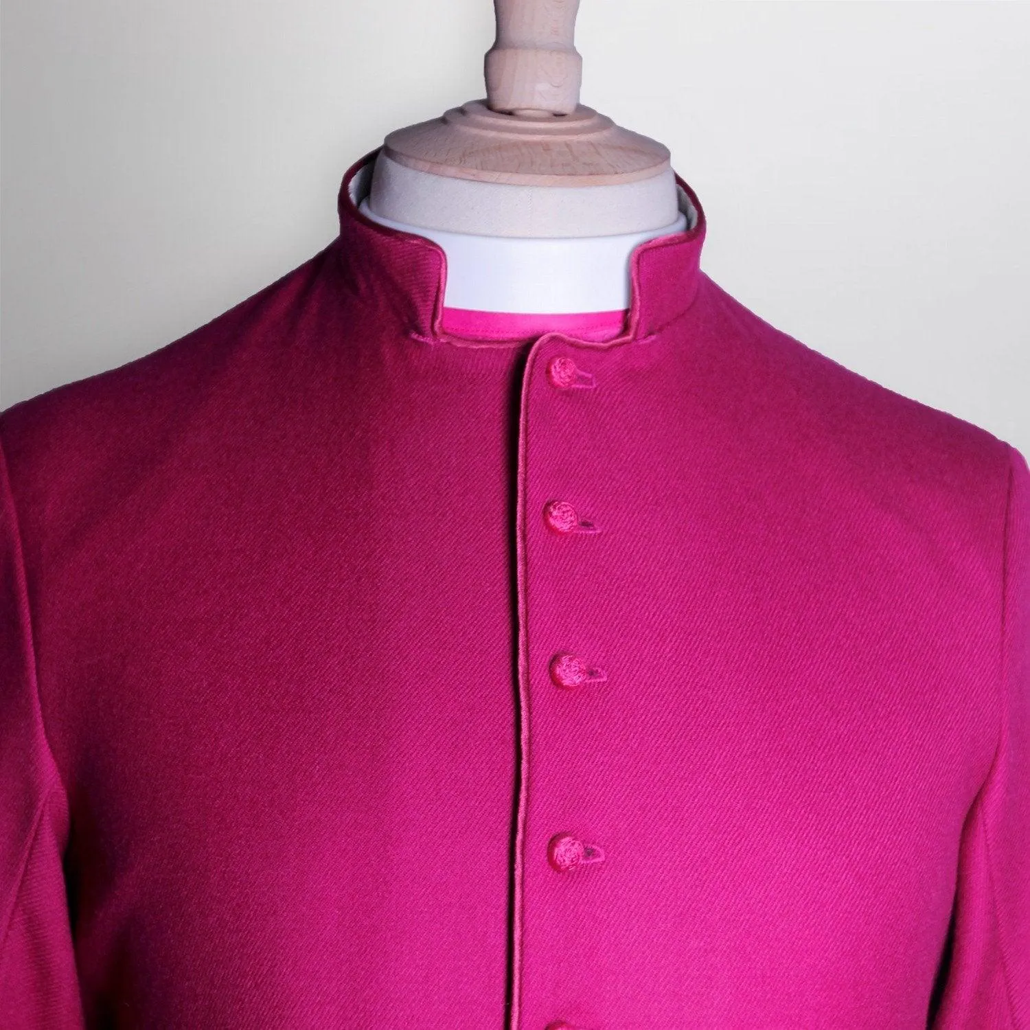 Bespoke Single-Breasted Roman Purple Cassock