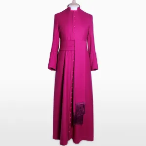 Bespoke Single-Breasted Roman Purple Cassock