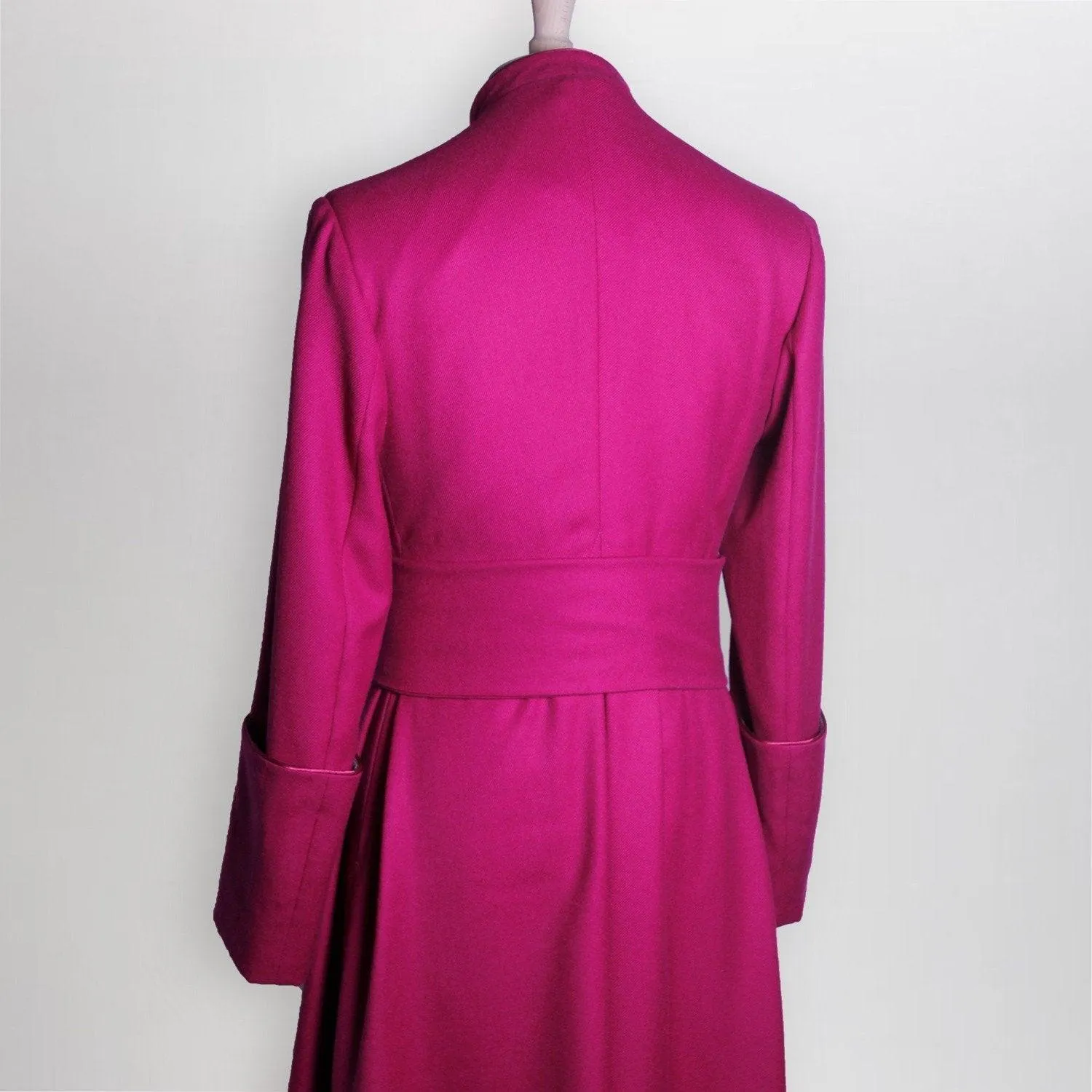 Bespoke Single-Breasted Roman Purple Cassock