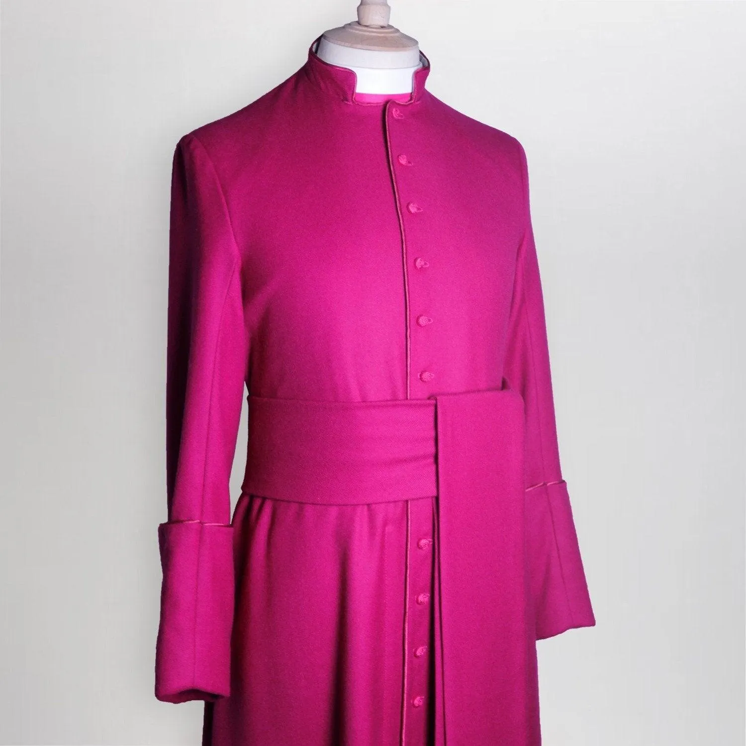 Bespoke Single-Breasted Roman Purple Cassock