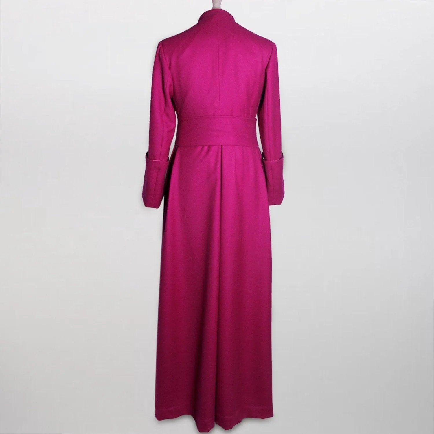 Bespoke Single-Breasted Roman Purple Cassock