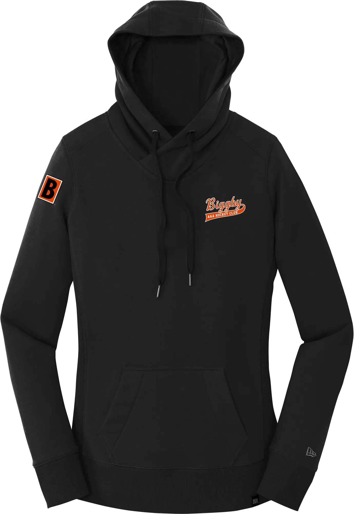 Biggby Coffee AAA New Era Ladies French Terry Pullover Hoodie