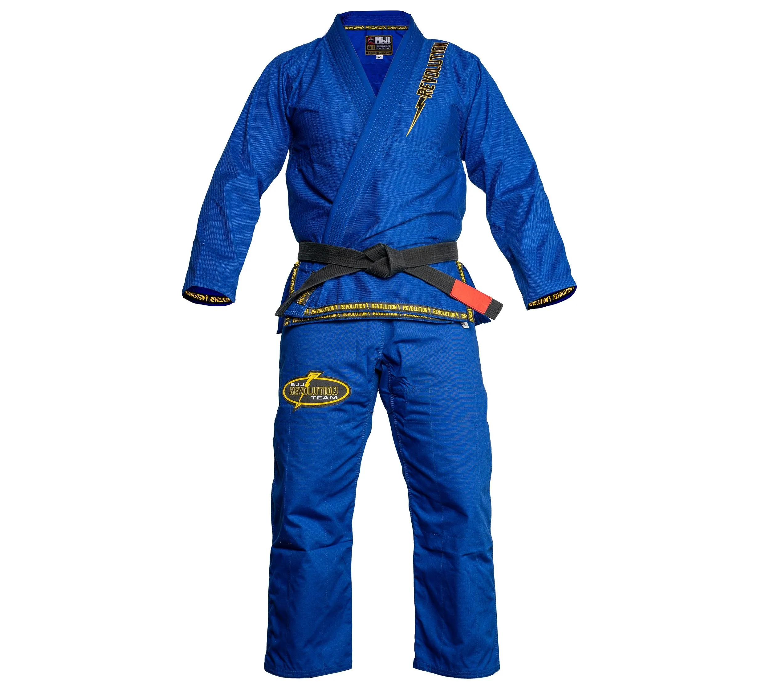 BJJ Revolution Super Lite Kids Gi (Black, Blue)