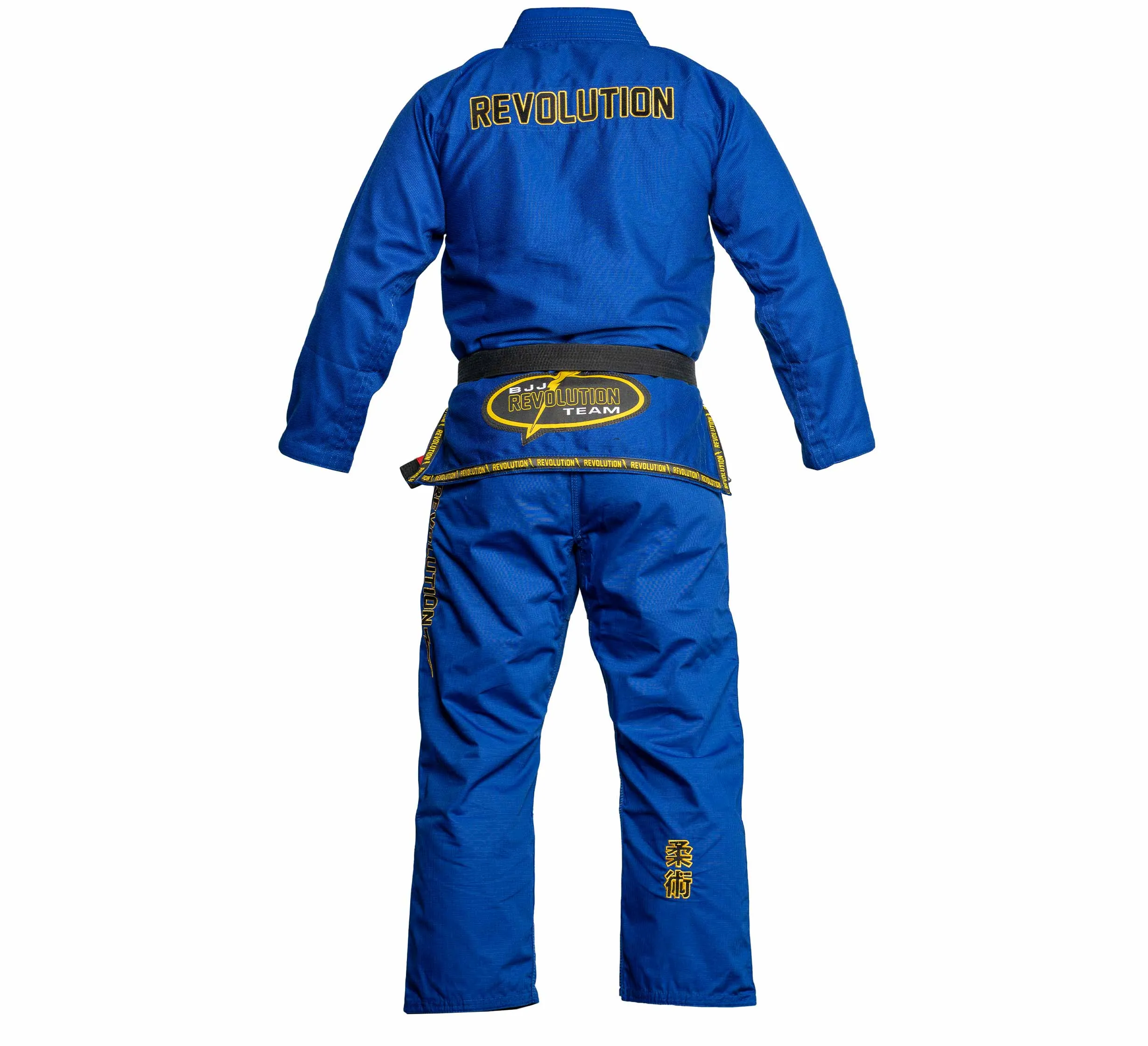 BJJ Revolution Super Lite Kids Gi (Black, Blue)