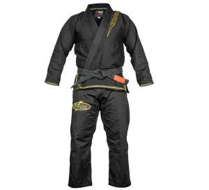 BJJ Revolution Super Lite Kids Gi (Black, Blue)