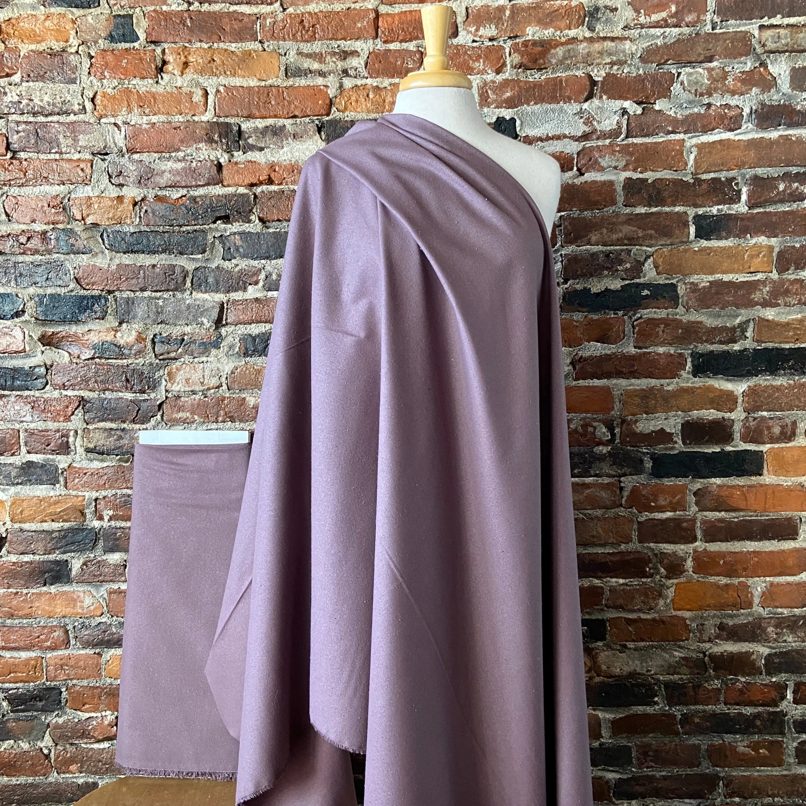 Bold Coast Silk Noil in Dusty Lavender