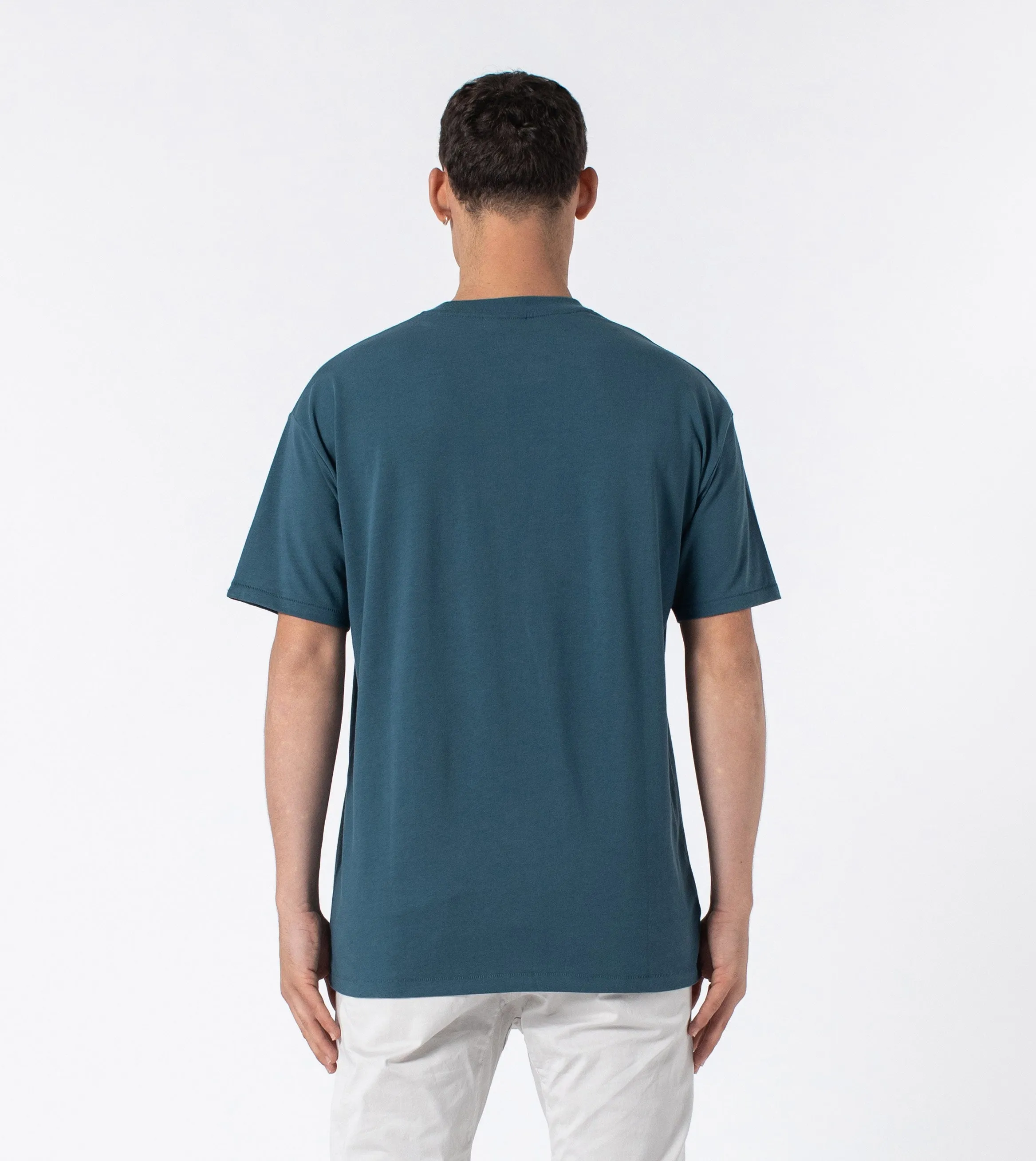 Box Tee Dk Aqua