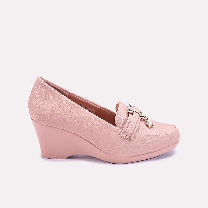 Brigitte Pink Casual Court Shoes 0431310