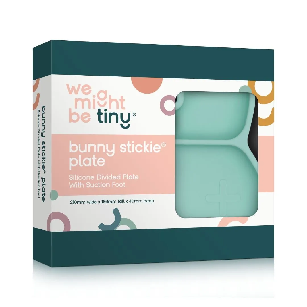 Bunny Stickie® Plate - Mint