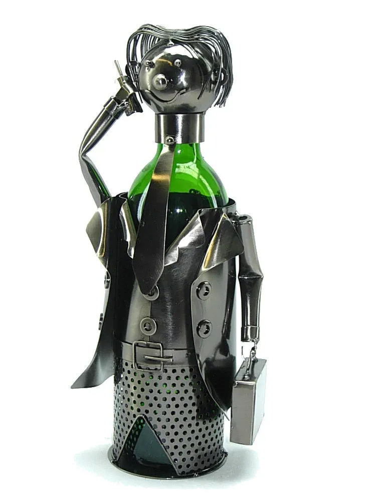 Businessman Bottle Holder