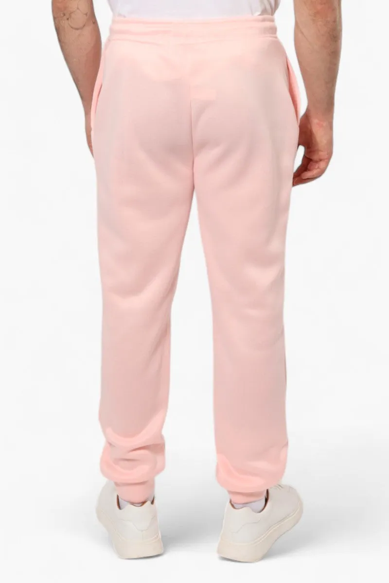 Canada Weather Gear Solid Tie Waist Joggers - Pink