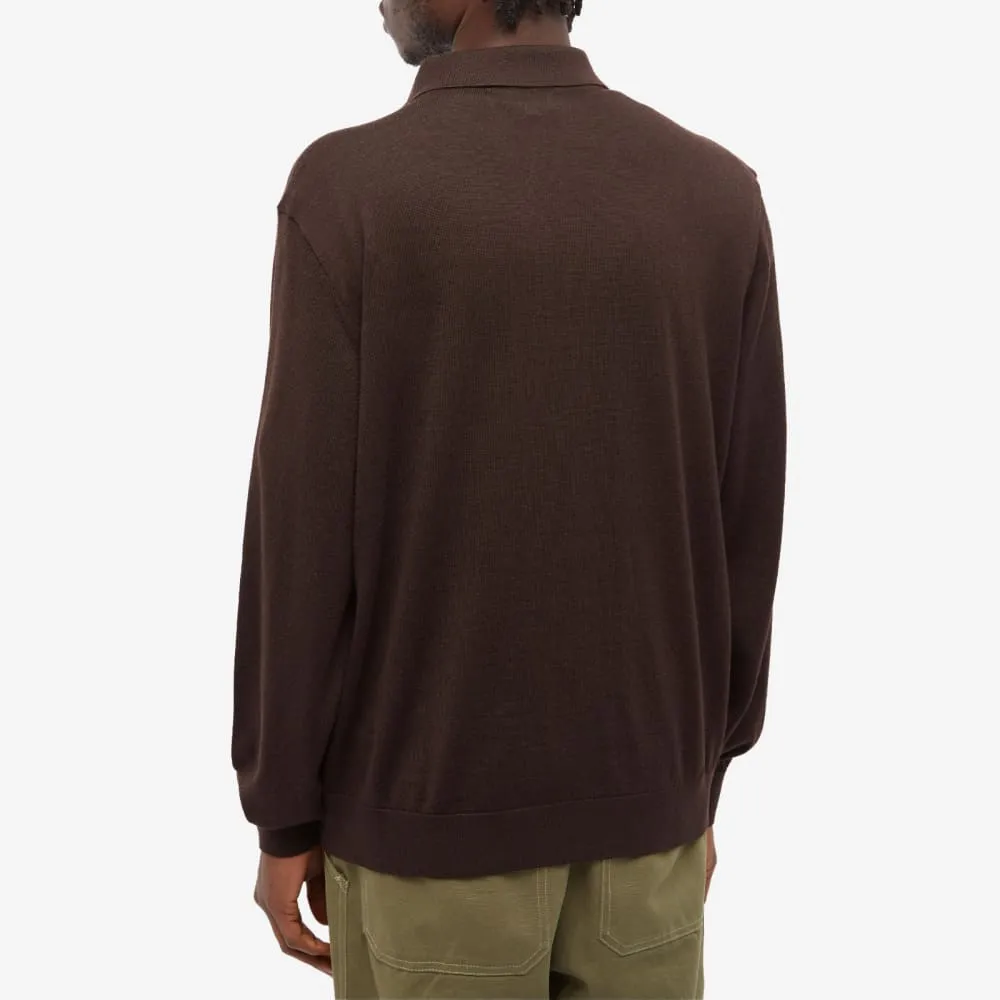 Cardigan YMC Rat Pack, brown