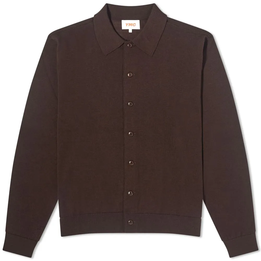 Cardigan YMC Rat Pack, brown