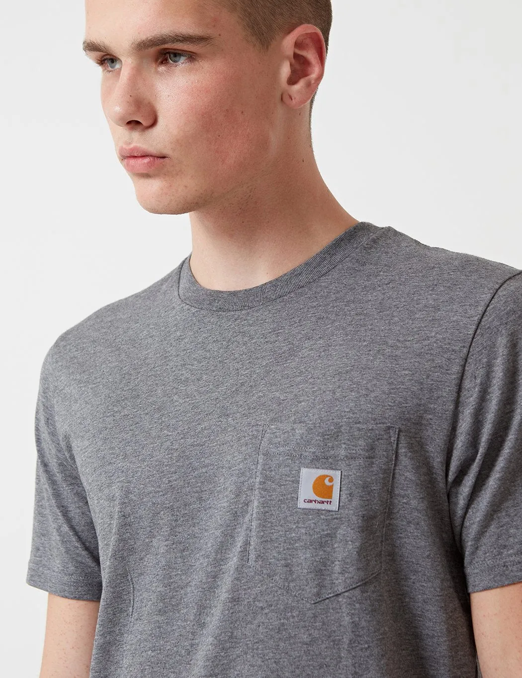 Carhartt Pocket T-Shirt - Dark Grey