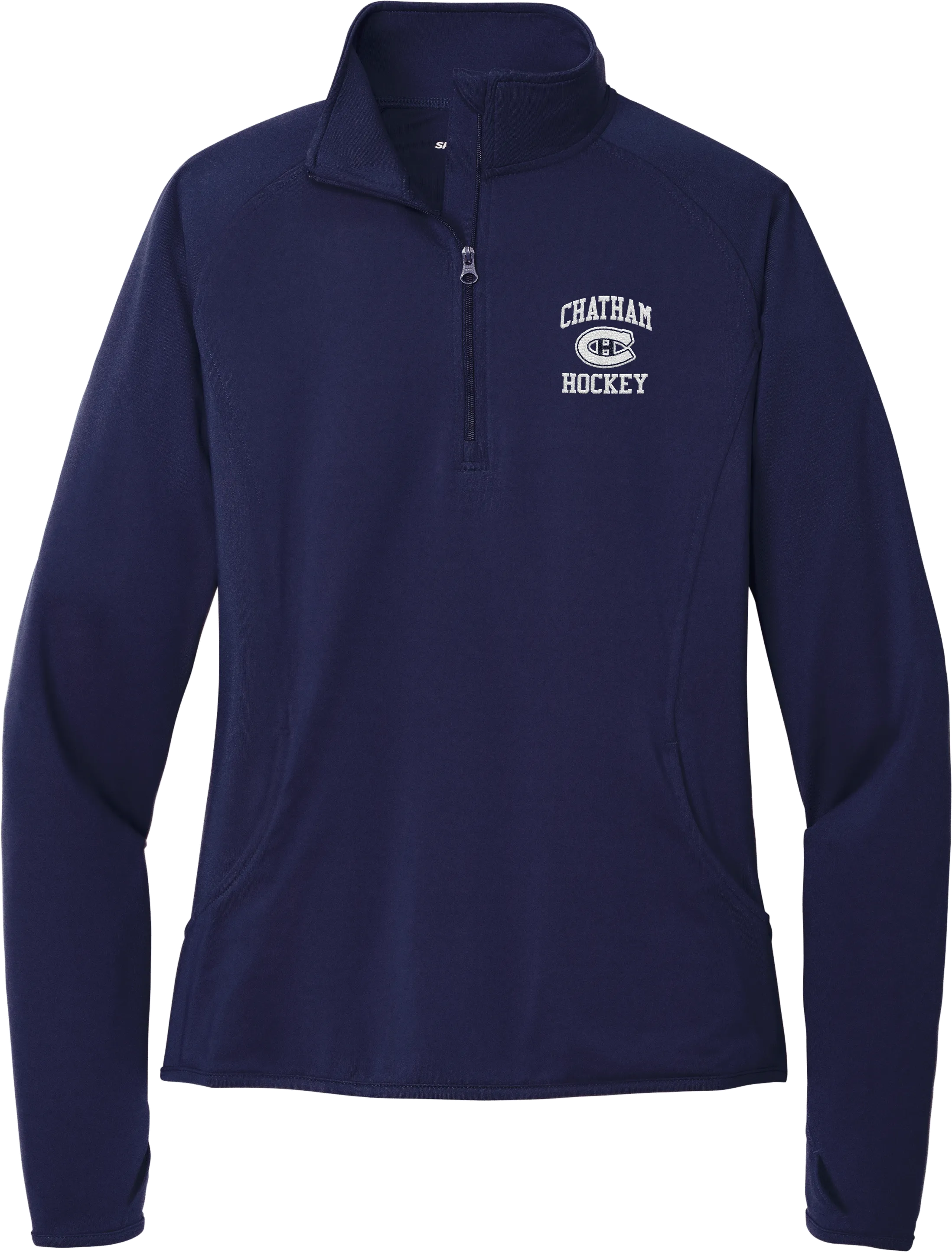 Chatham Hockey Ladies Sport-Wick Stretch 1/4-Zip Pullover