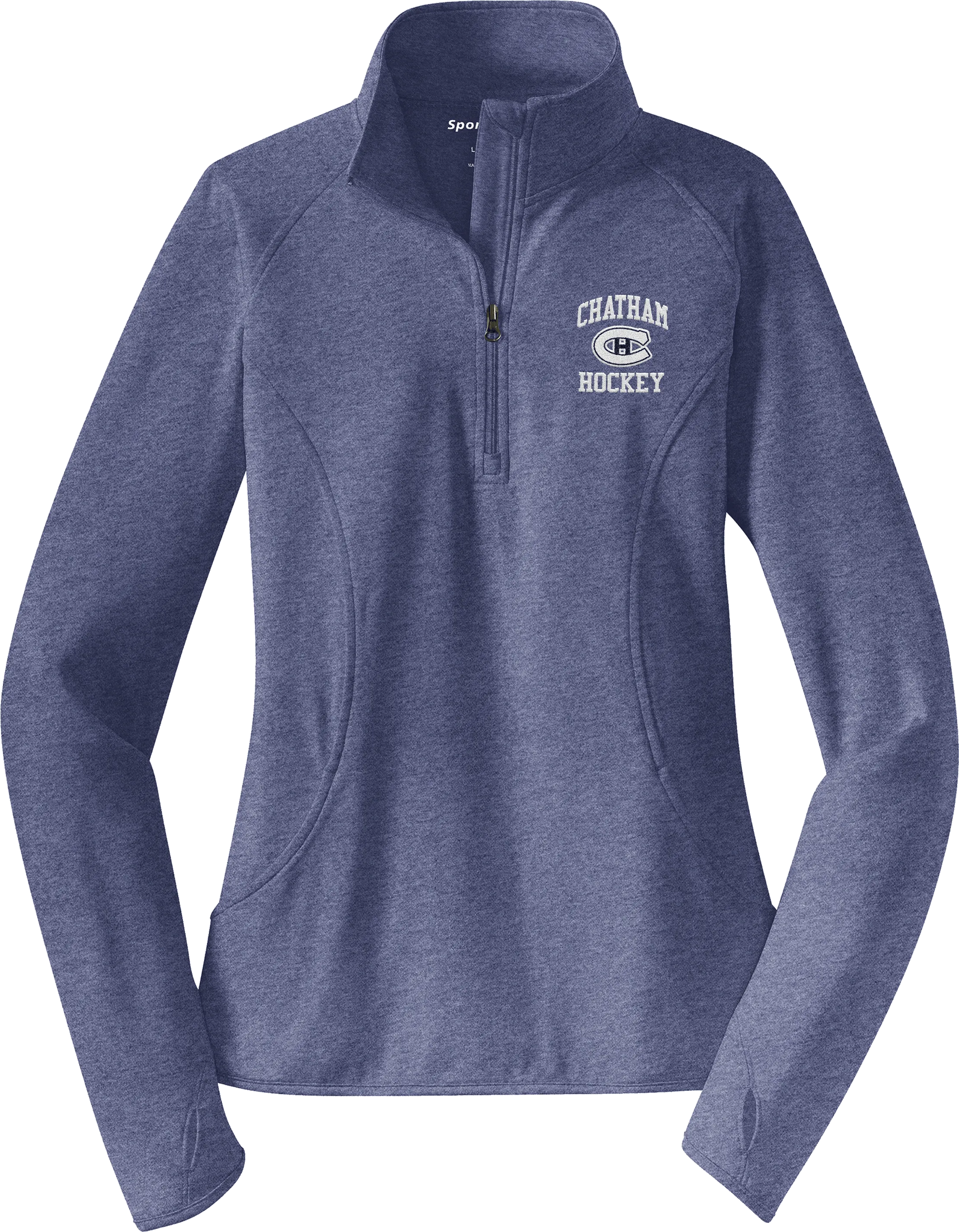 Chatham Hockey Ladies Sport-Wick Stretch 1/4-Zip Pullover