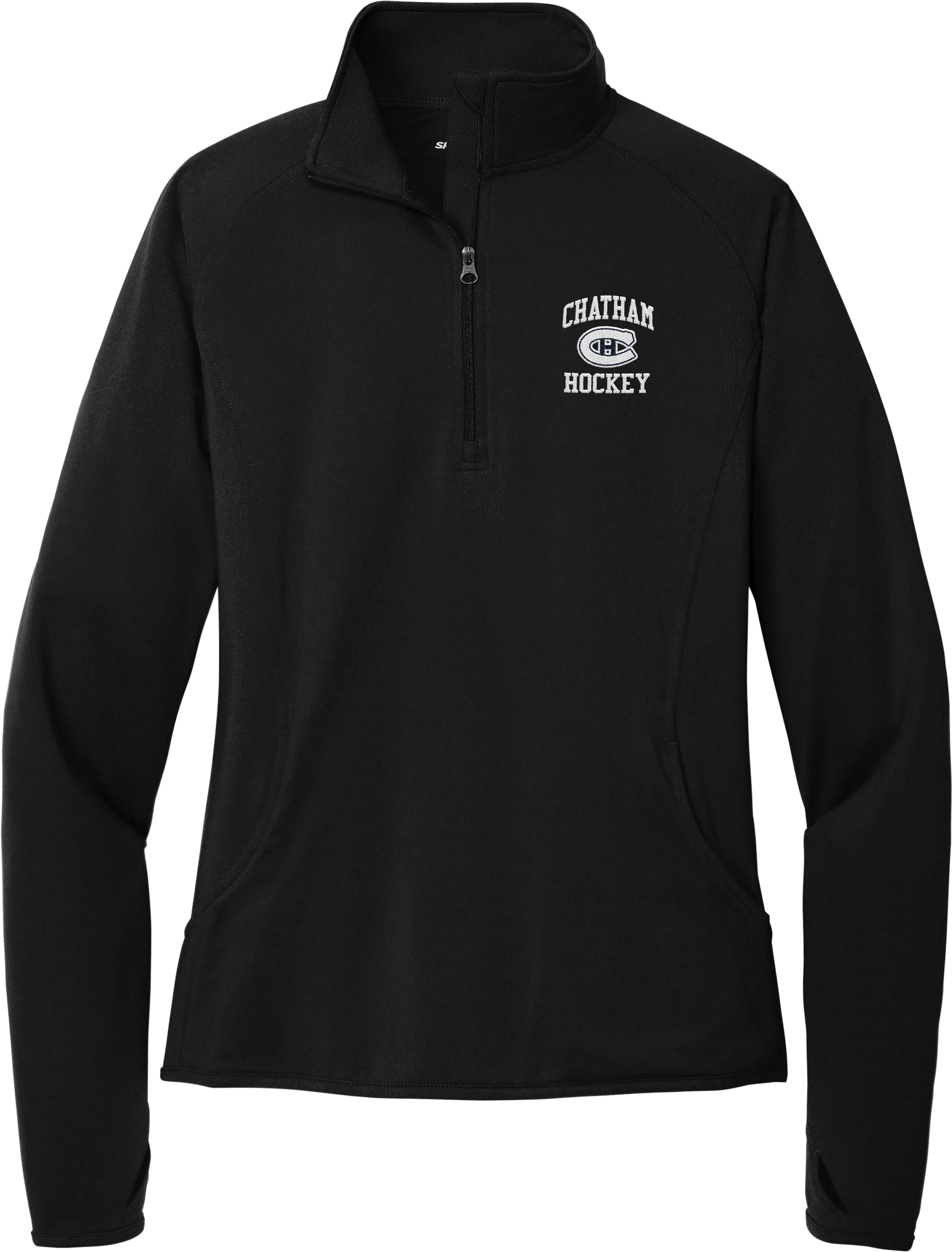 Chatham Hockey Ladies Sport-Wick Stretch 1/4-Zip Pullover