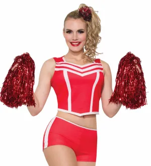 Cheerleader Booty Shorts Red