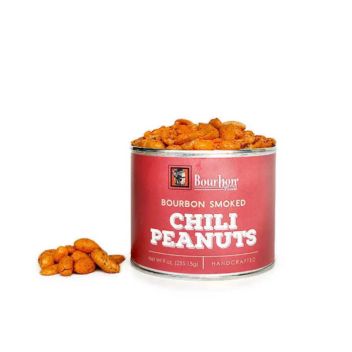 Chili Peanuts Bourbon Smoked 9oz