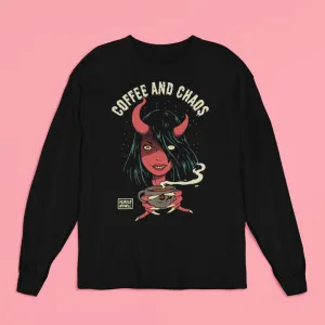 Coffee And Chaos Long Sleeve Shirt