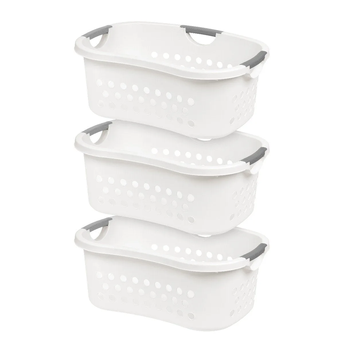 Comfort Carry Laundry Basket - 3 Pack