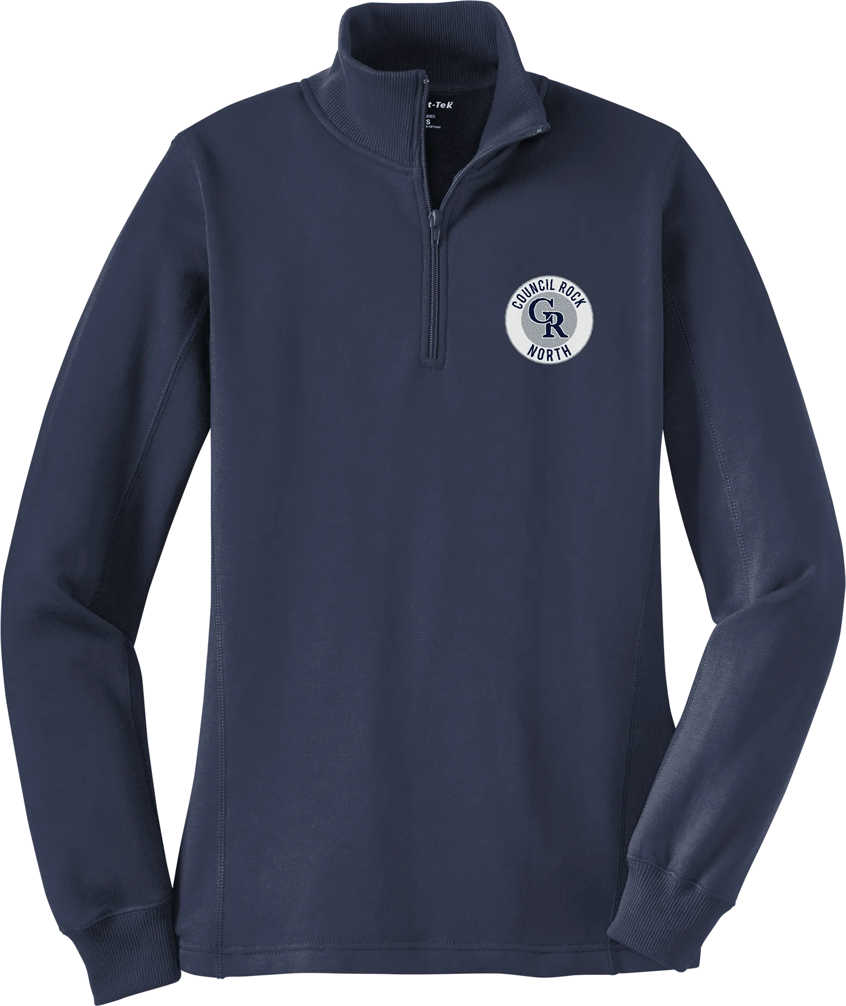 Council Rock North Ladies 1/4-Zip Sweatshirt