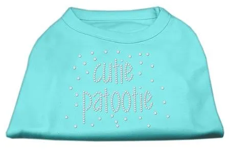 Cutie Patootie Rhinestone Shirts Aqua LG (14)