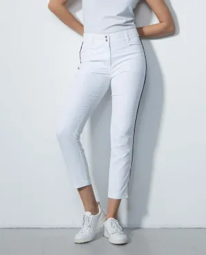 DAILY SPORTS Glam Ankle Pants 27" 028 White