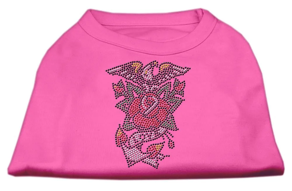 Eagle Rose Nailhead Shirts Bright Pink XS (8)