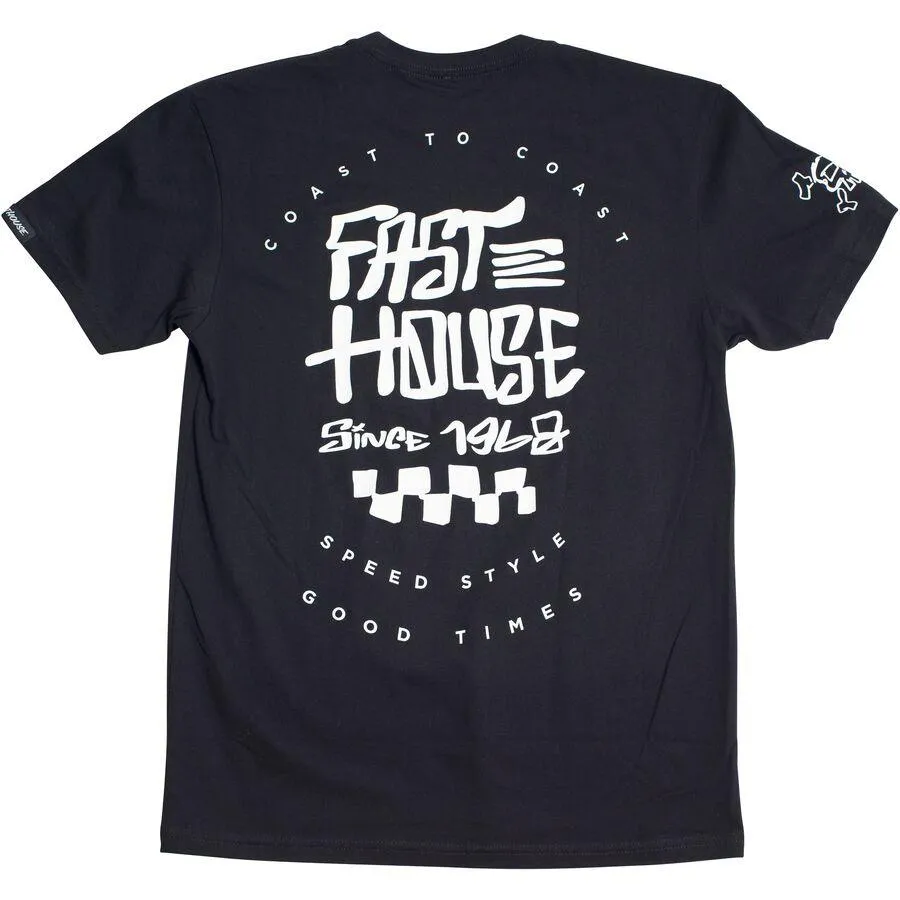 Fasthouse Slack Tee - Black