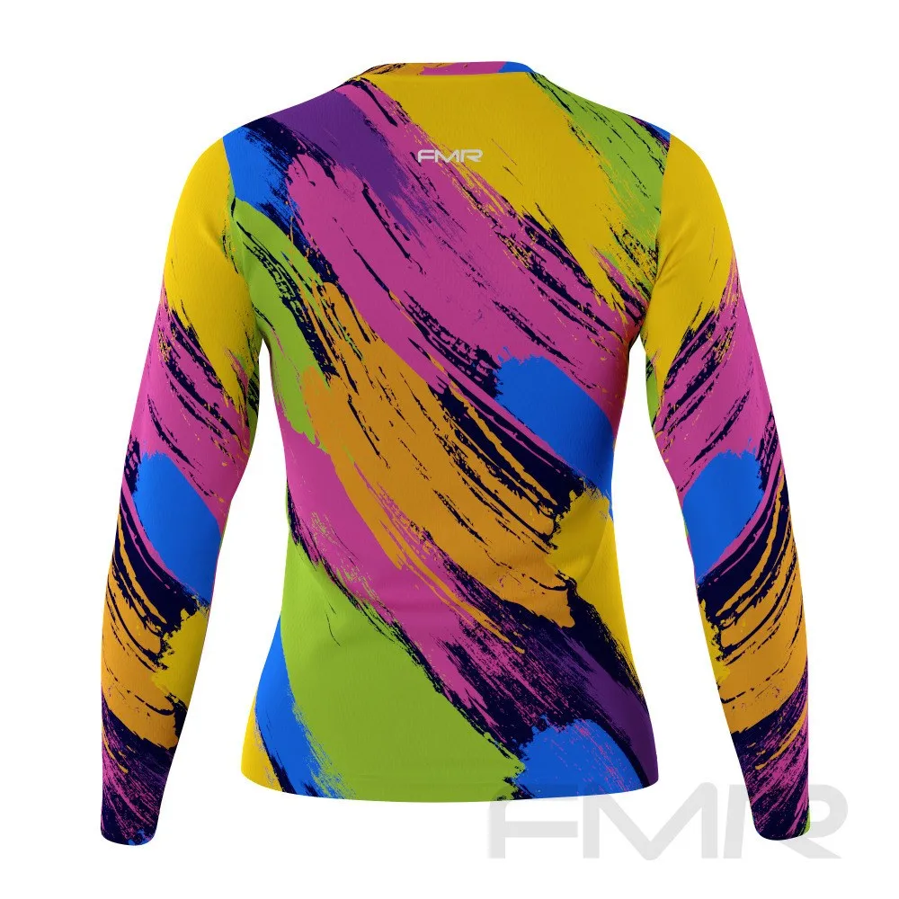 FMR Women's Painted Long Sleeve Running Shirt