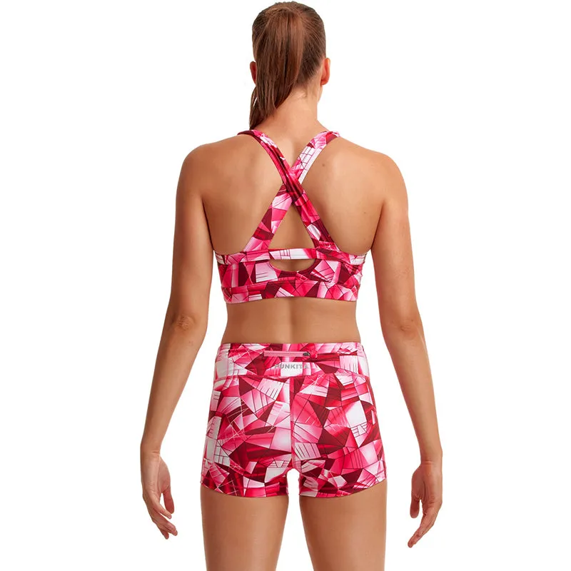 Funkita - Pink Pane - Ladies Mimi Mini Short