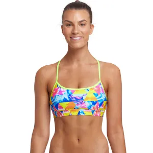 Funkita - Swirl Stopper - Ladies Swim Crop Top