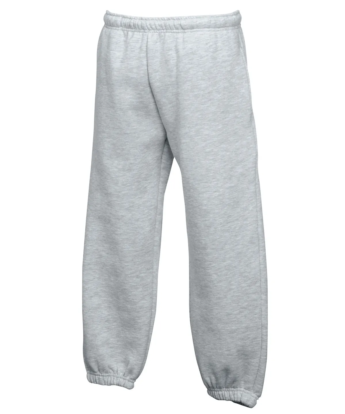 Heather Grey - Kids classic elasticated cuff jog pants