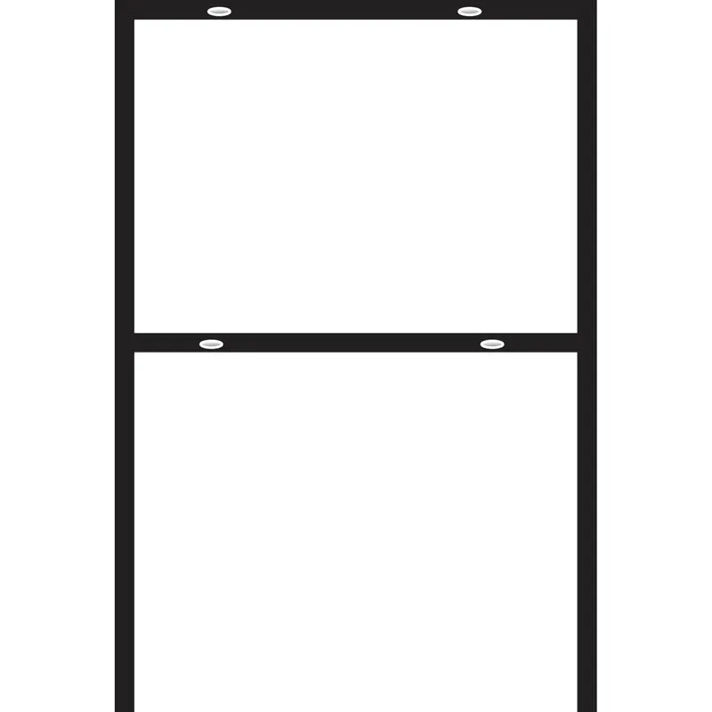 Hillman Black Sign Frame 24 in. H X 18 in. W