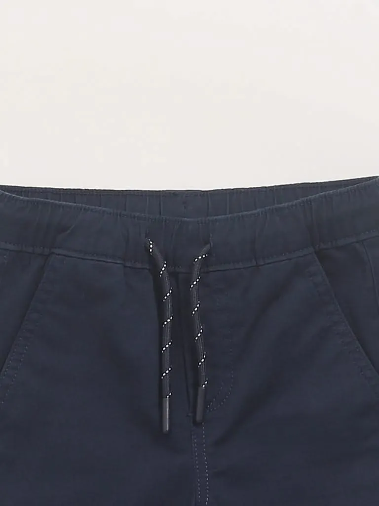 HOP Kids Navy Solid Joggers