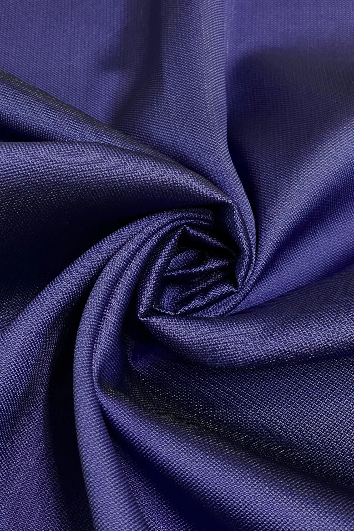 Indigo Italian Honeycomb Mikado Pique