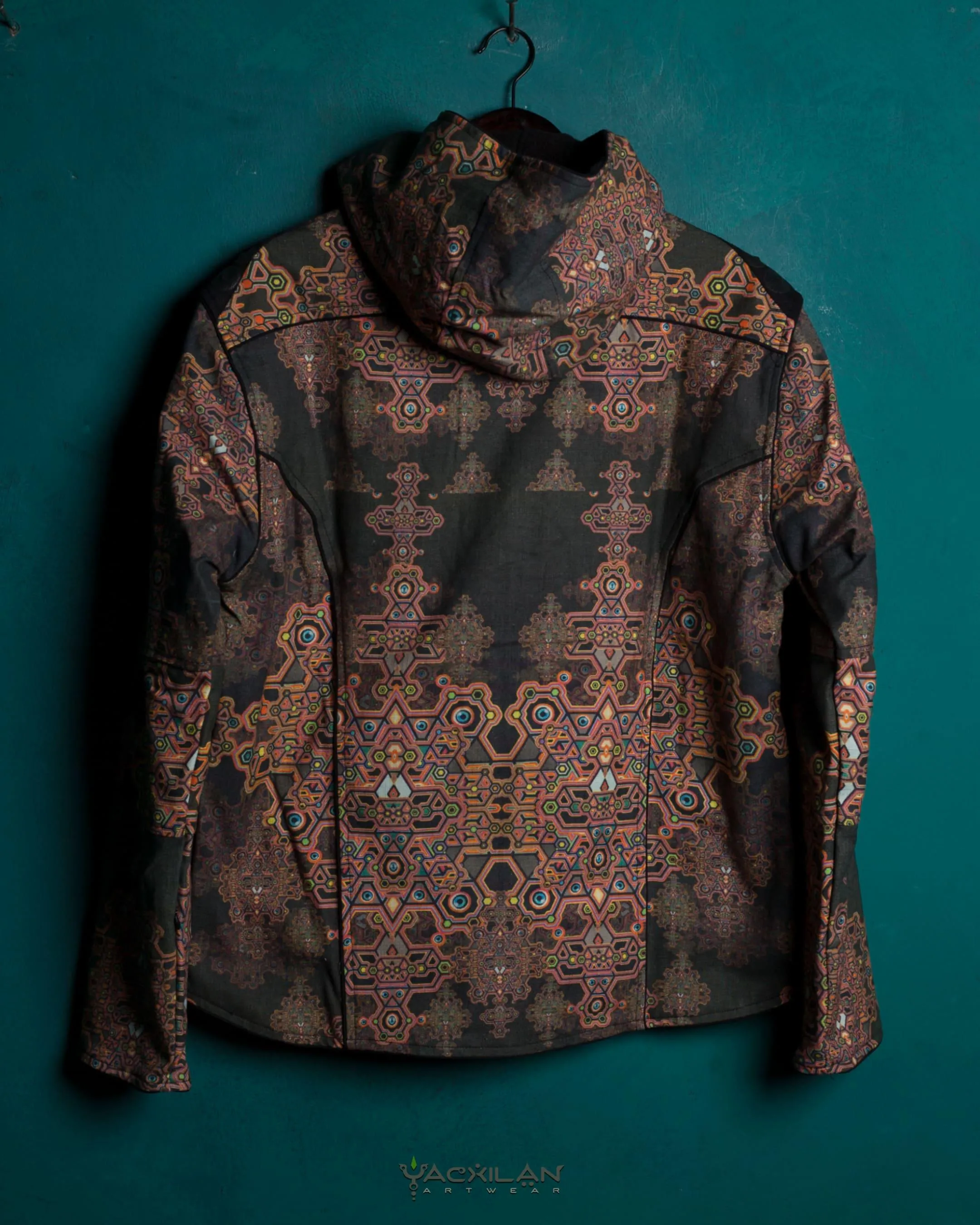 Jacket Men / Thick Linen All Over Print - DEMETRIO