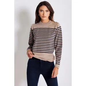 JAMIE STRIPE SWEATER