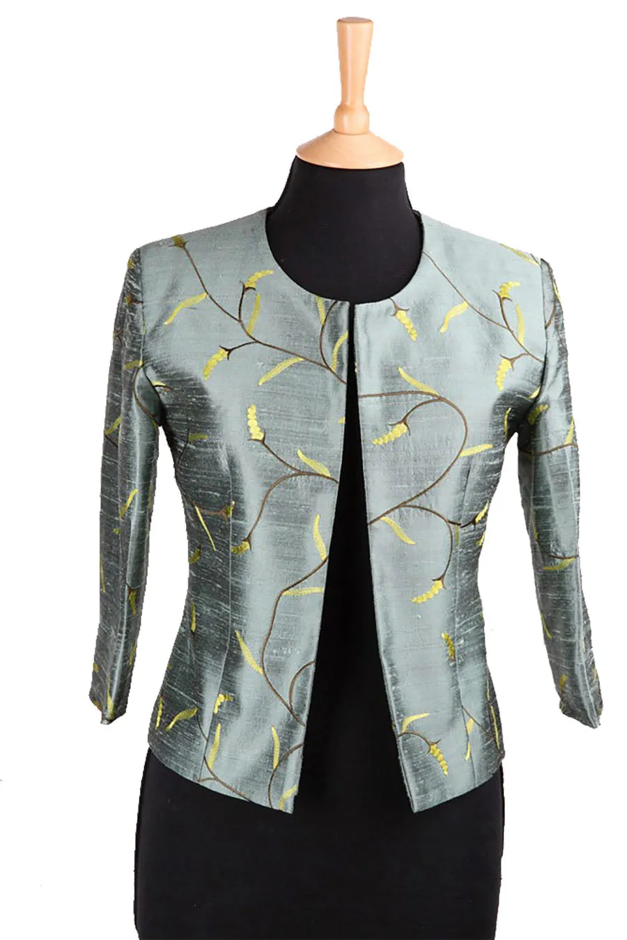 Juna Jacket in Metallic Teal