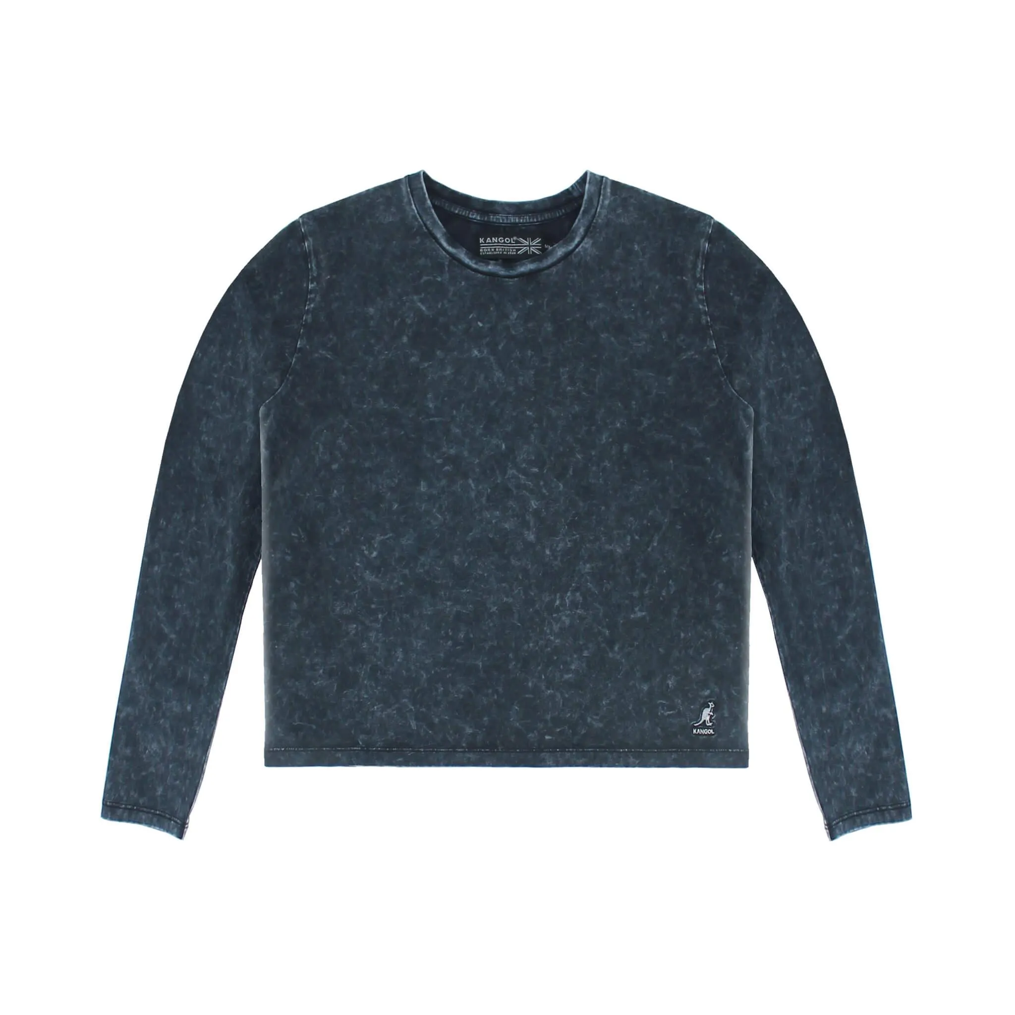 Kangol Acid Wash Long Sleeve Shirt